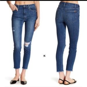Joe's Jeans Penelope Distressed high rise skinny Jean Size 31
